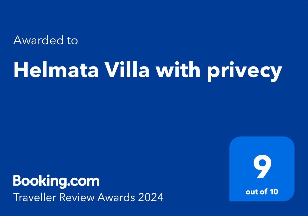 Helmata Villa With Privecy アルゴストリオン エクステリア 写真